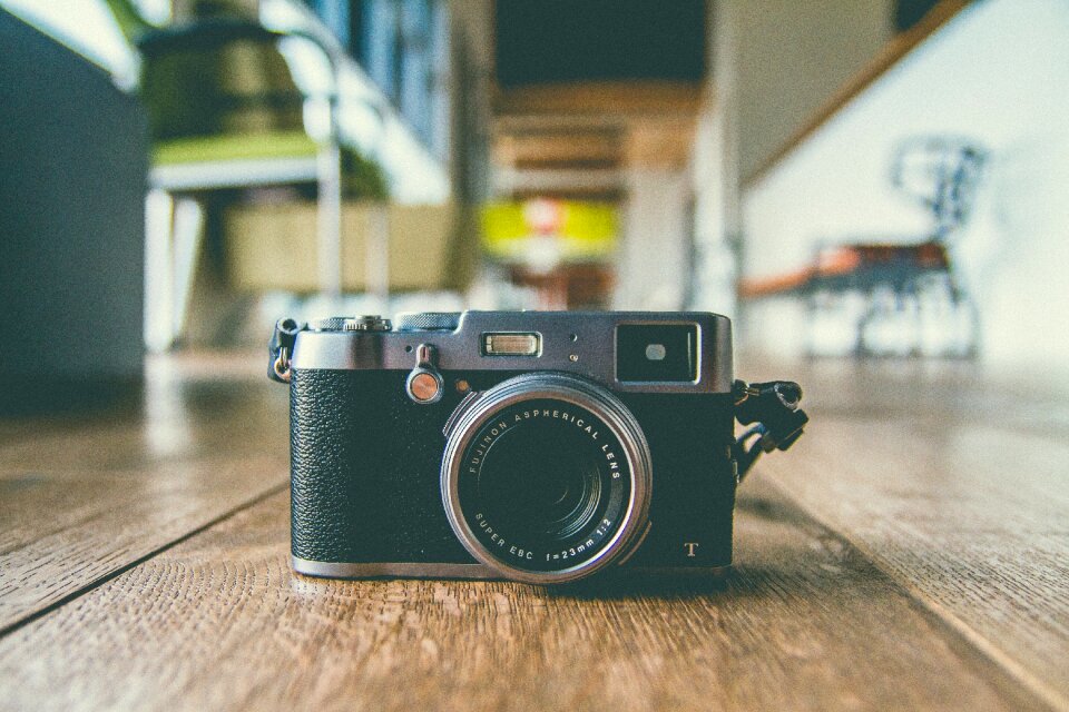 Photography office blur