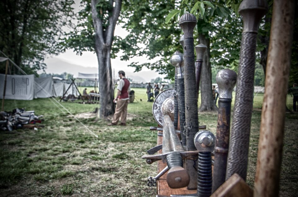 The nineteenth century event swordsmen