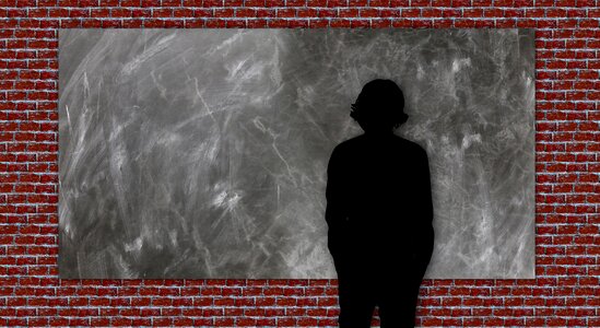 Human background wall