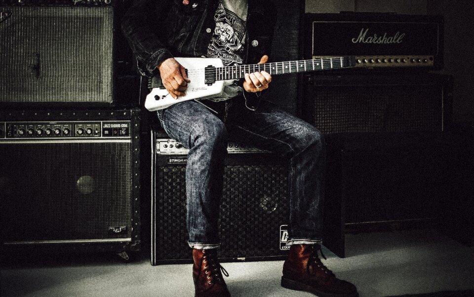 Guitar concert boots