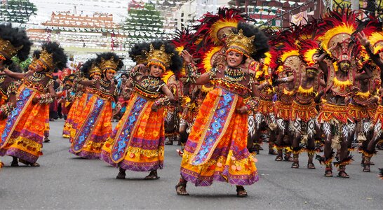 Dancer traditional street photo