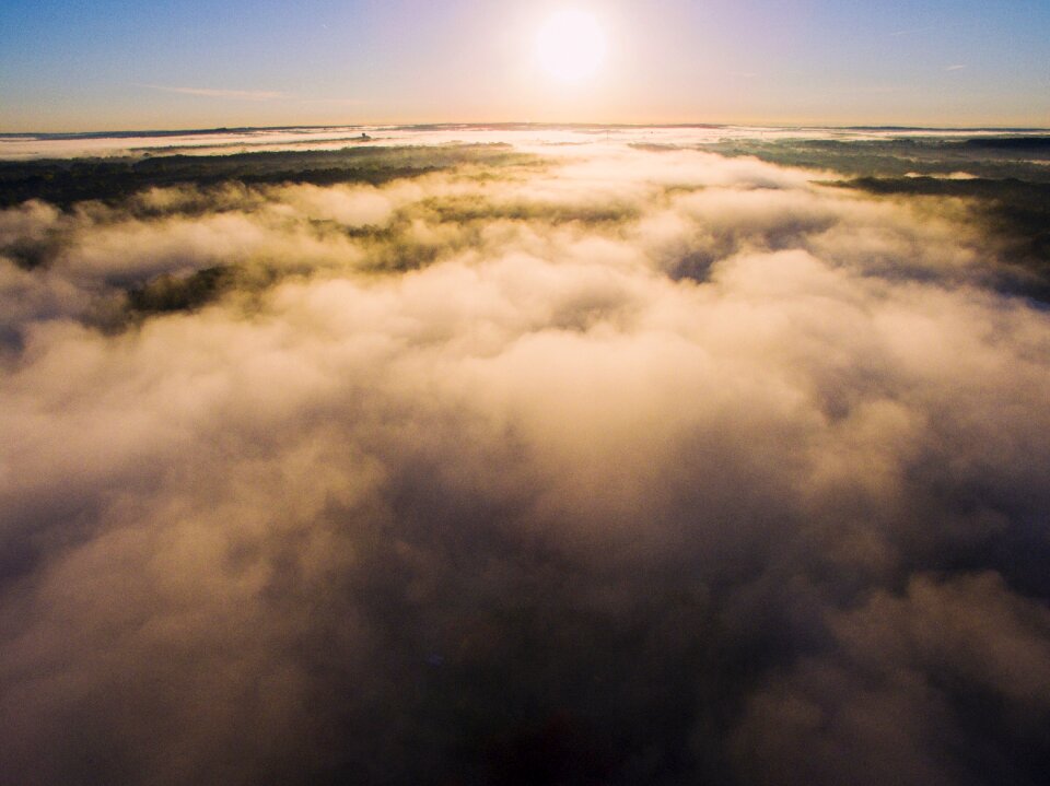 Summer fog peak