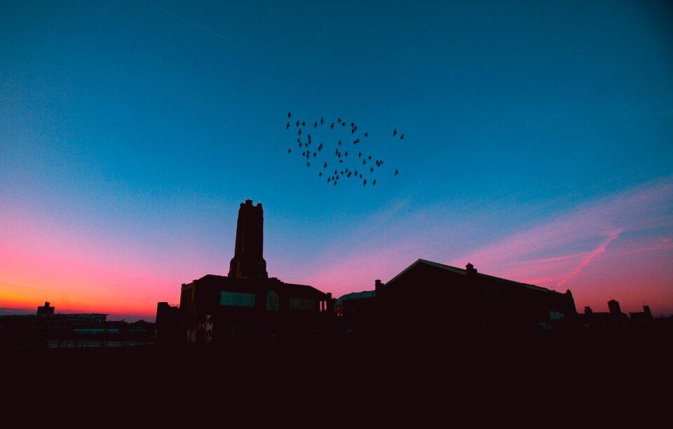 Sunset sky cloud