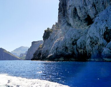 Coast mountains caves