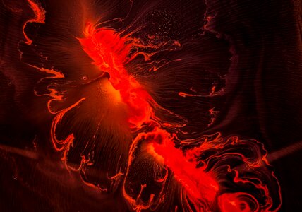 Art splash water