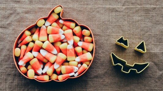 Halloween treats from above