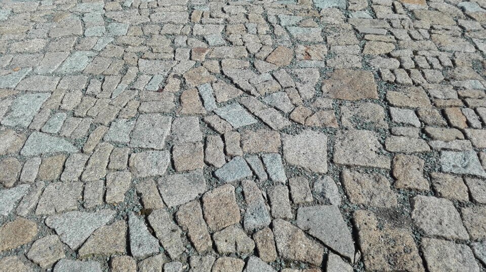 Stones path pavement photo