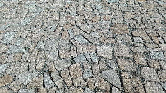 Stones path pavement