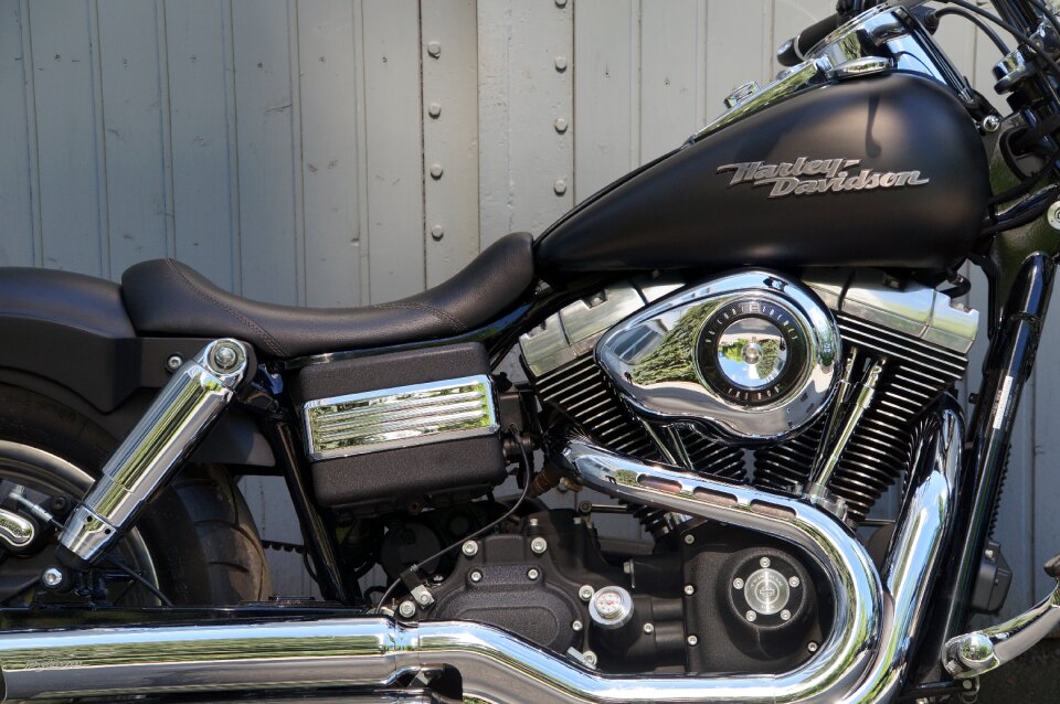 Transportation system chrome harley