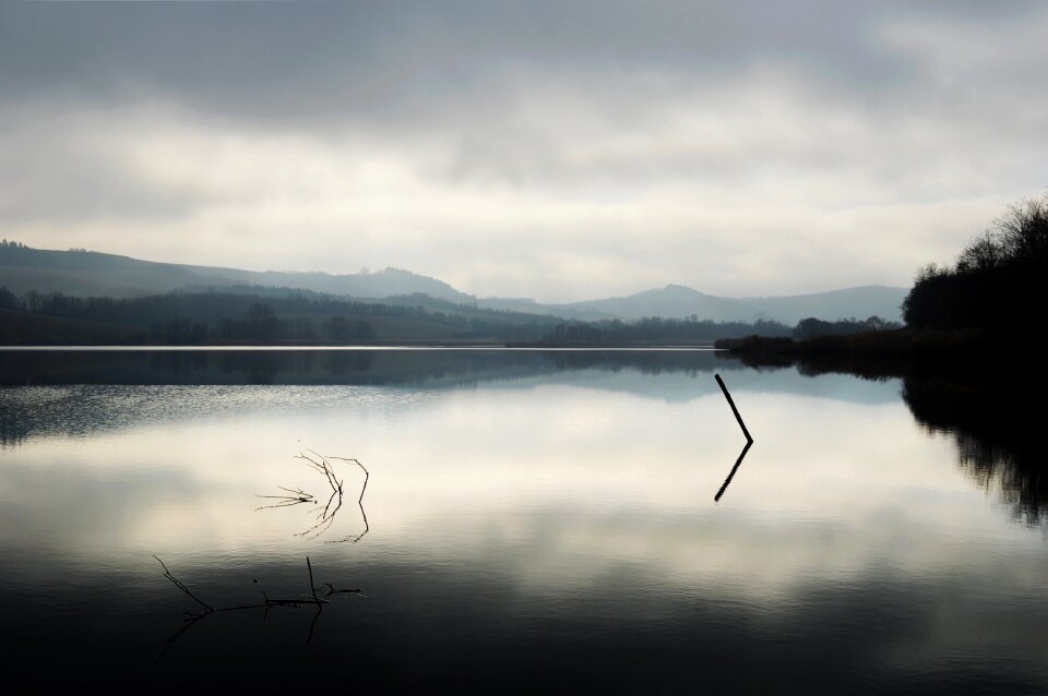 Lake nobody landscape