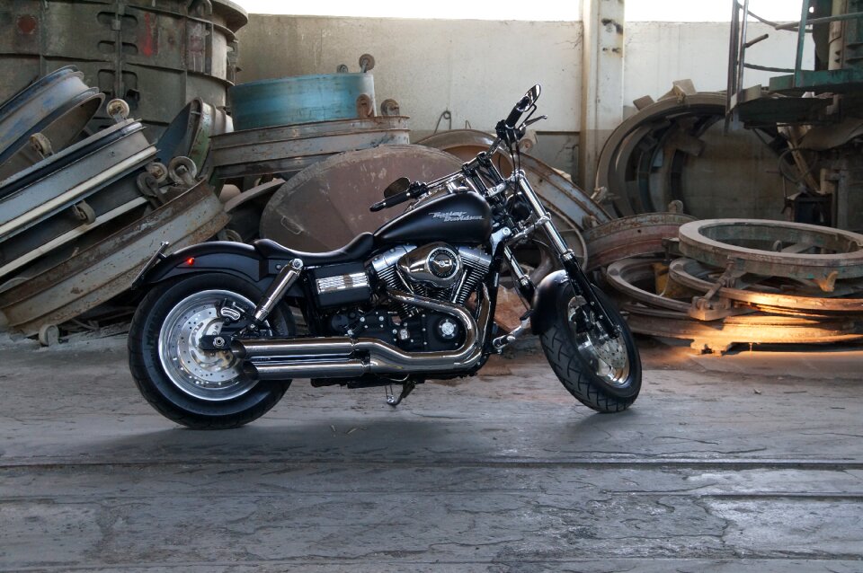 Engine vehicle harley