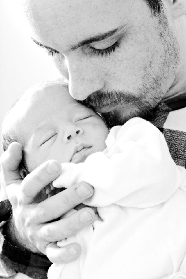 Man fatherhood father