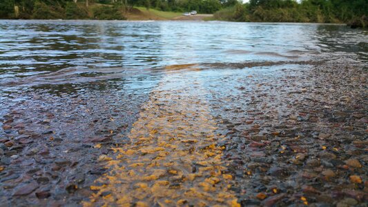 Water pavement transportation