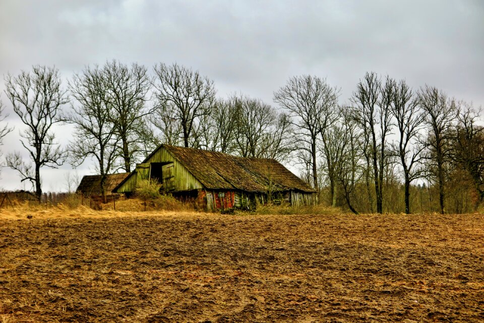 Landscape spring abandoned