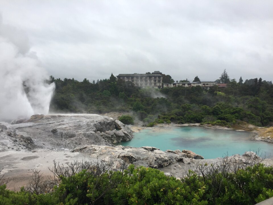 Geothermal volcanic waiotapu