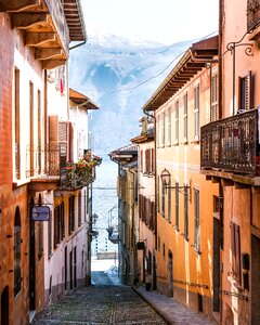 Residential alleys street photo