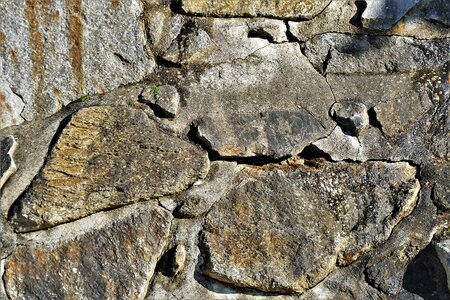 Nature stones wall