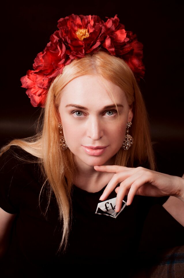 Portrait hair blonde