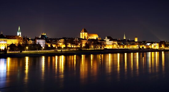 The old town wisla water