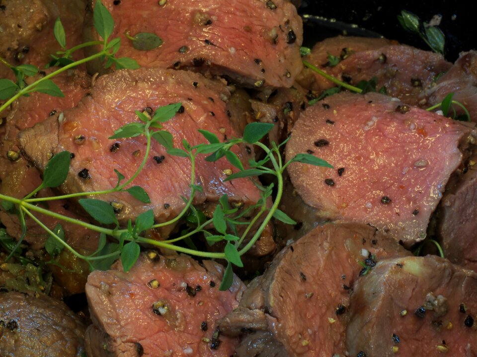 Fillet fried roasted
