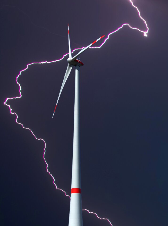 Flash electricity thunder