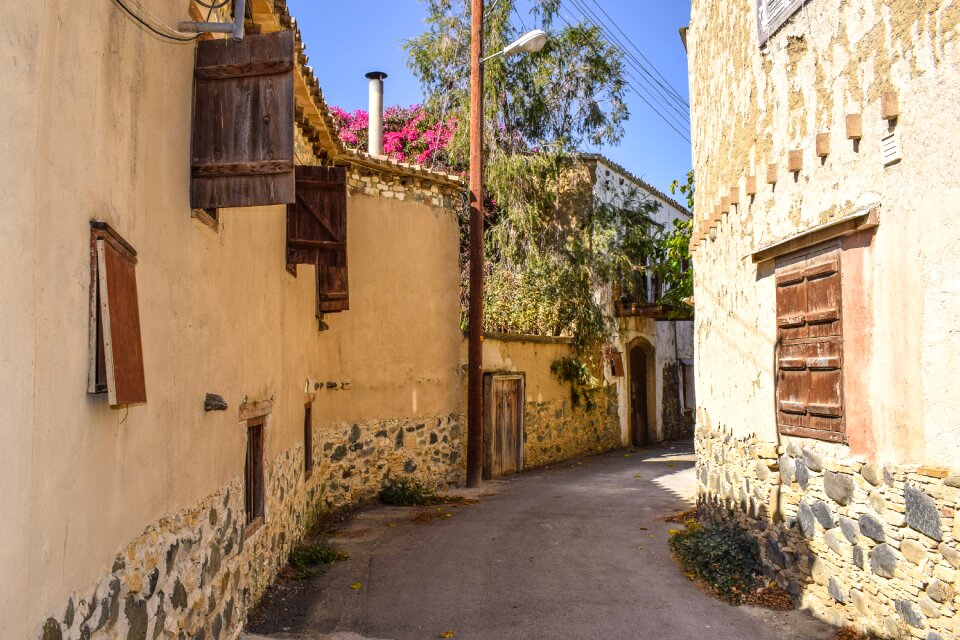 Backstreet village rural
