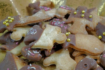 Pastries bake christmas cookies