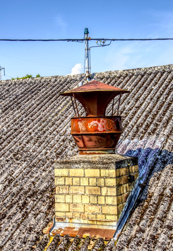 Rust old roof photo