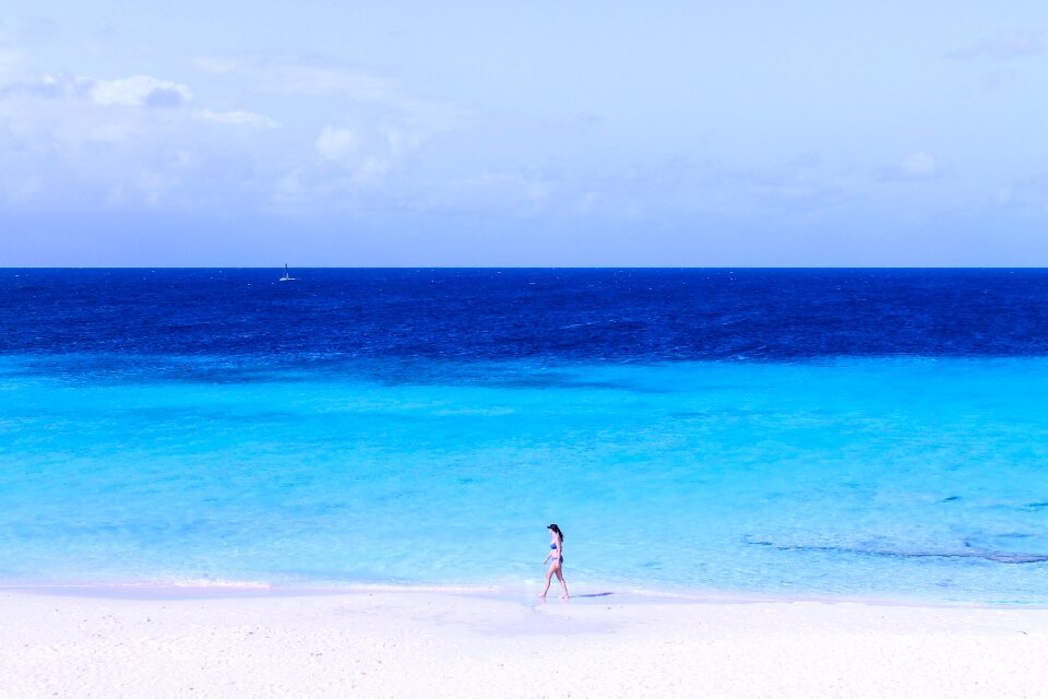 Swimsuit bikini water