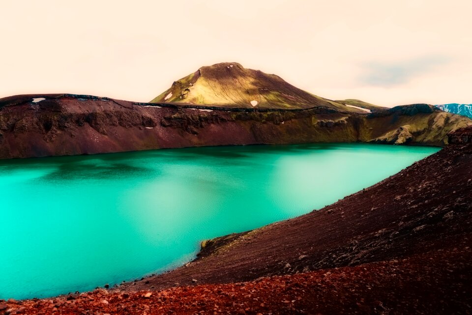 Mountains landscape tourism