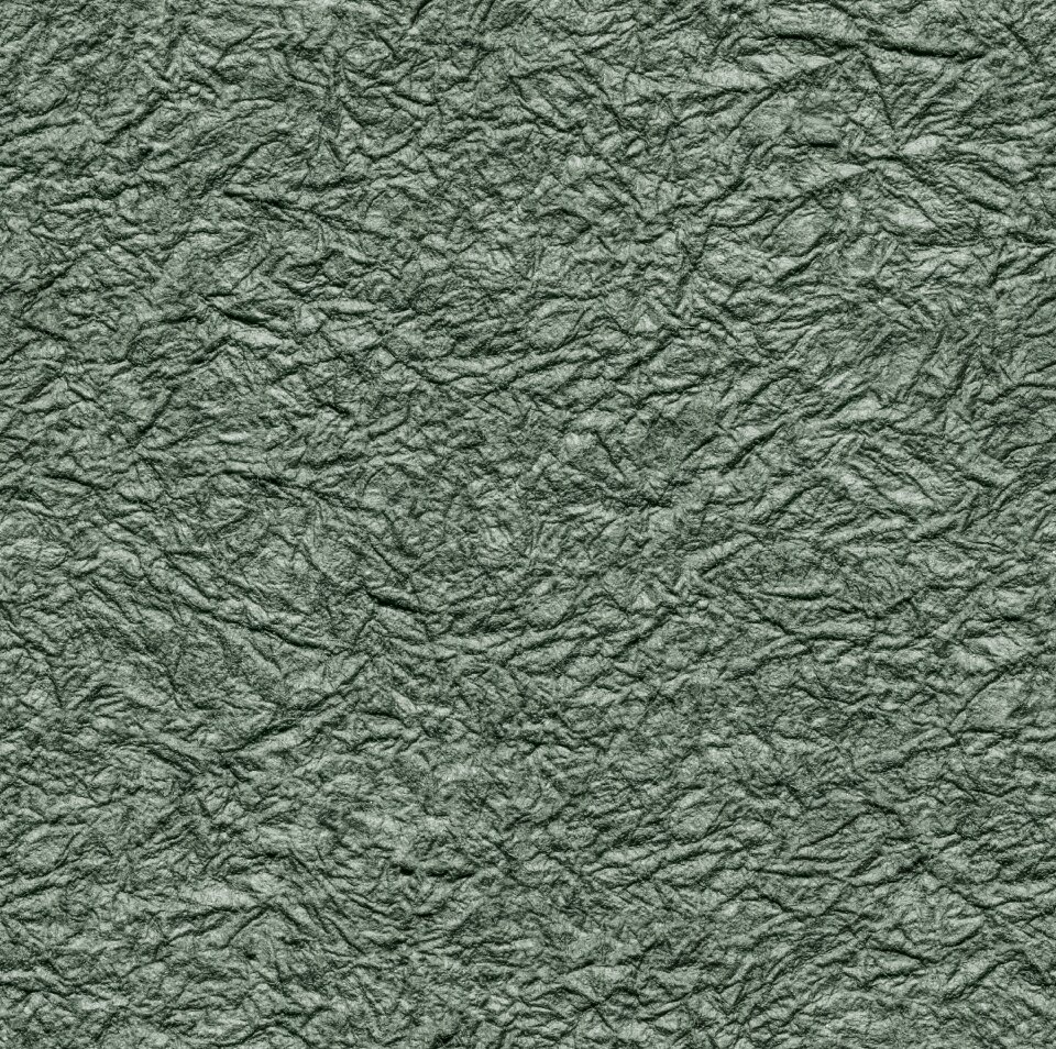 Green paint pattern crumpled up