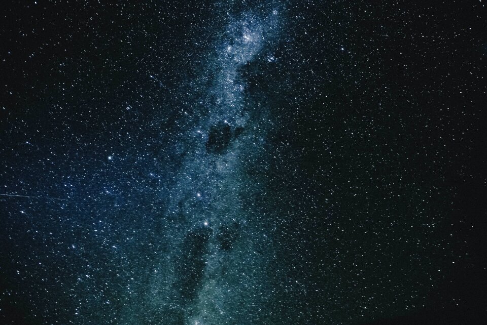 Stars galaxies blue galaxy