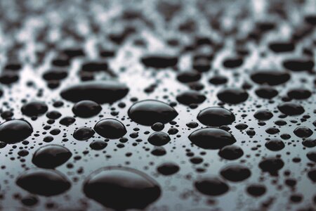 Water monochrome gray bubbles photo