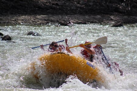 Canada whitewater rafting water