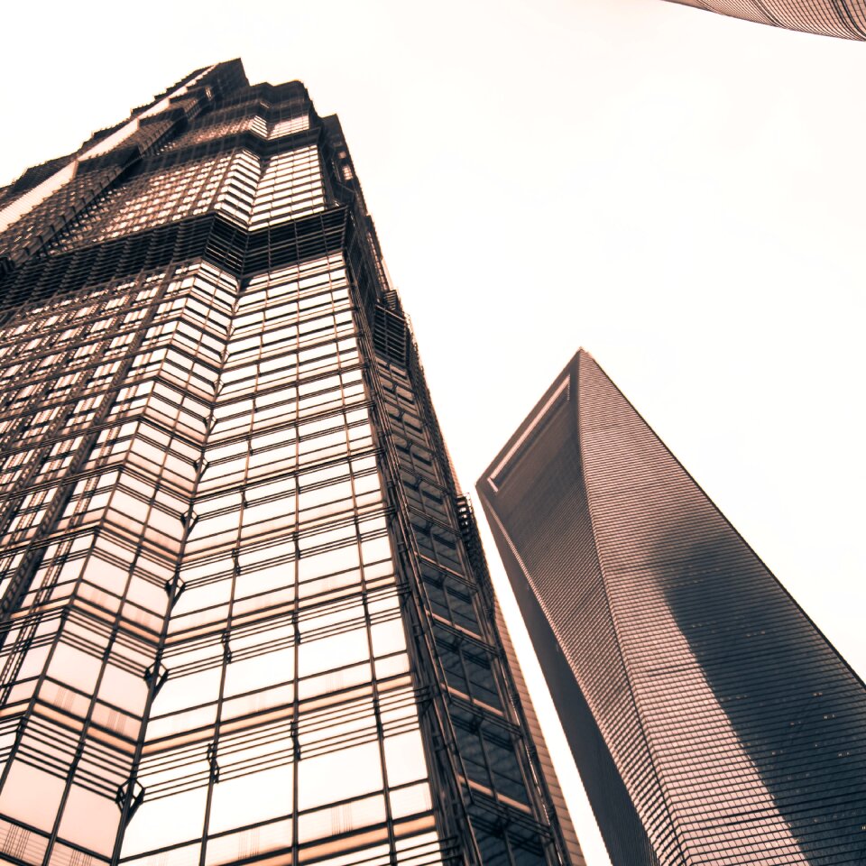 Pudong reflection glass
