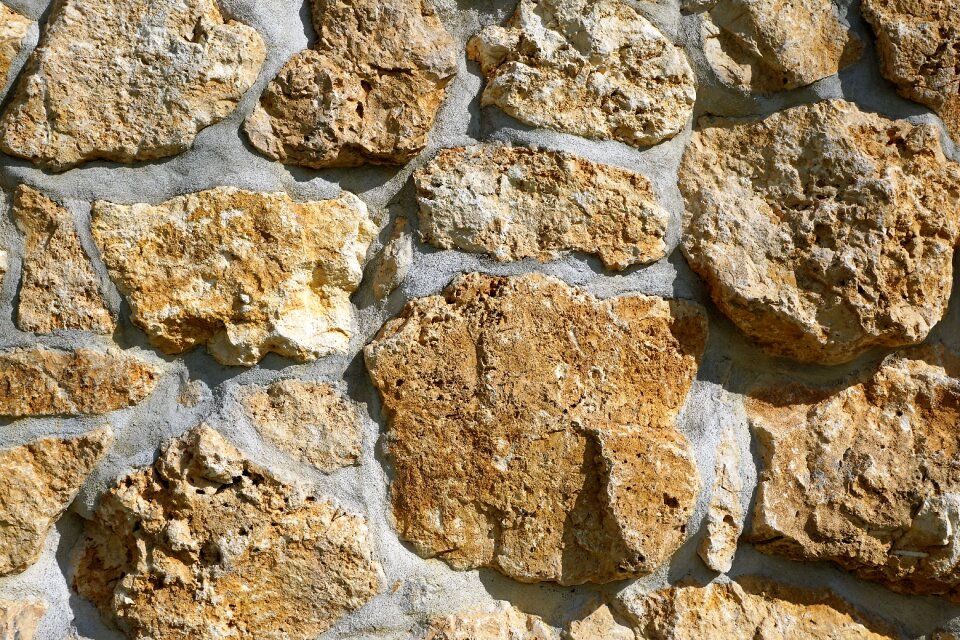 Nature stone wall background photo
