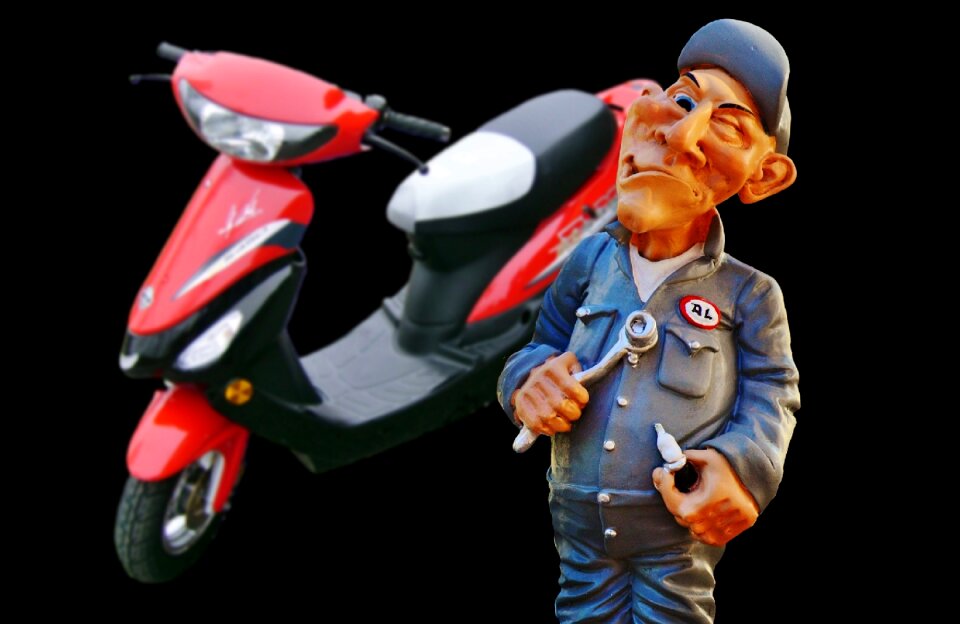Bicycle mechanic mechanic workshop