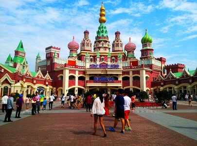 Tianjin binhai aircraft carrier theme park park