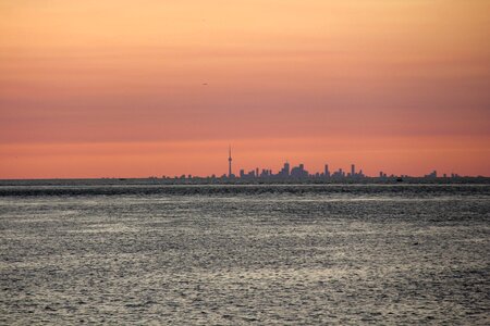Dawn evening toronto