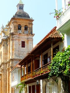 Cartagena historic center colombia photo