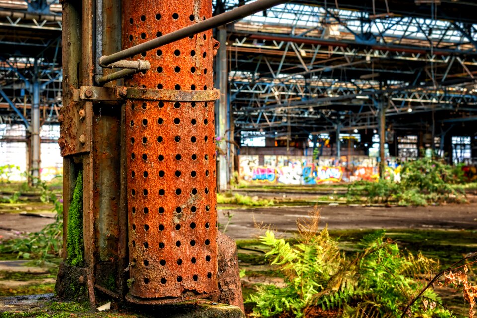 Metal iron lost places