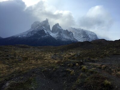 Mountain chile patagonia photo