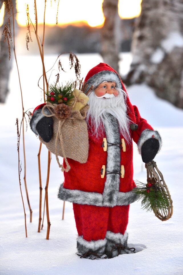 Gifts winter old man