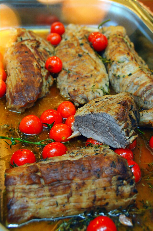 Barbecue meal dinner