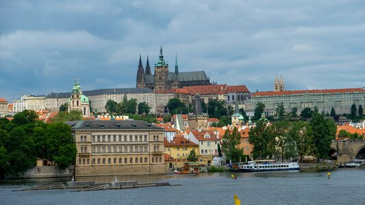 Czech republic prague castle historical city
