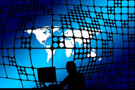 Networking earth continents
