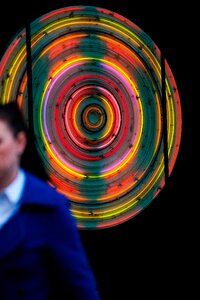 Colorful light blur