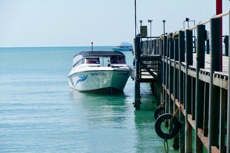 Travel sky pier photo