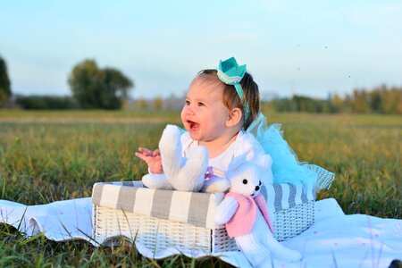 Child joy girl