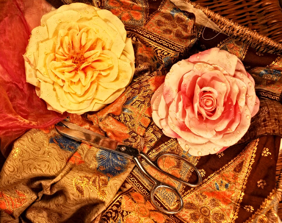 Scissors tool fabric